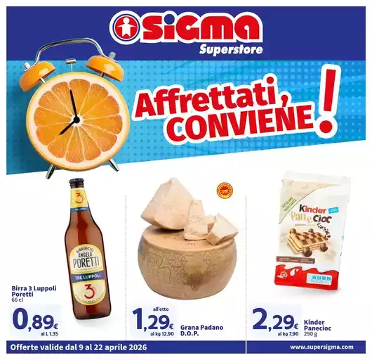 Affrettati, conviene! Superstore Affrettati, conviene! Superstore