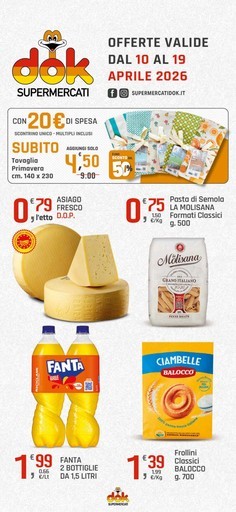 Offerte dal 10 al 19 aprile 2026