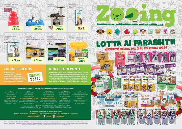 Zooing offerte