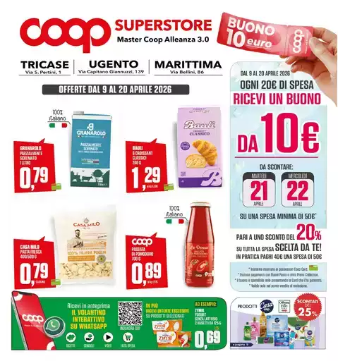 OFFERTE DAL 9 AL 20 APRILE 2026