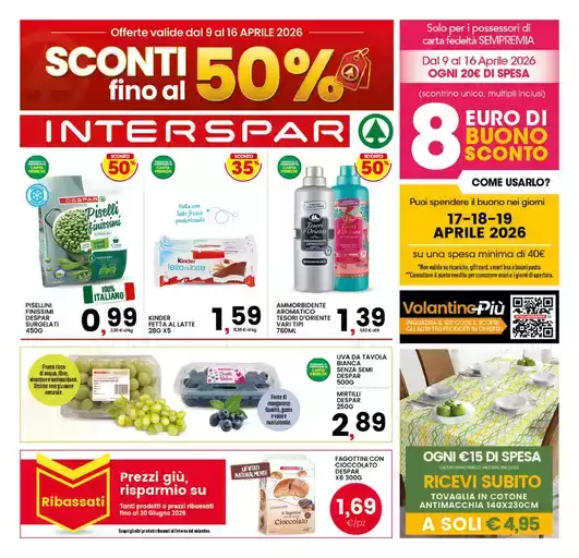 Sconti fino al 50%