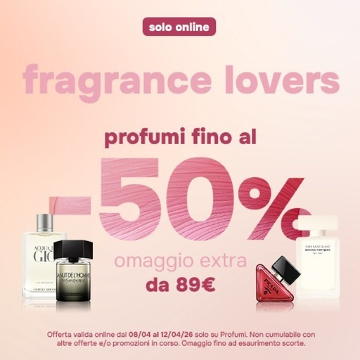 Profumi fino al -50%