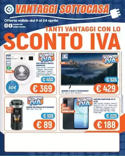 Tanti vantaggi con lo sconto iva
