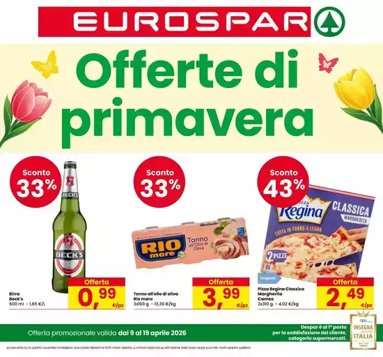 Offerte di primavera Offerte di primavera