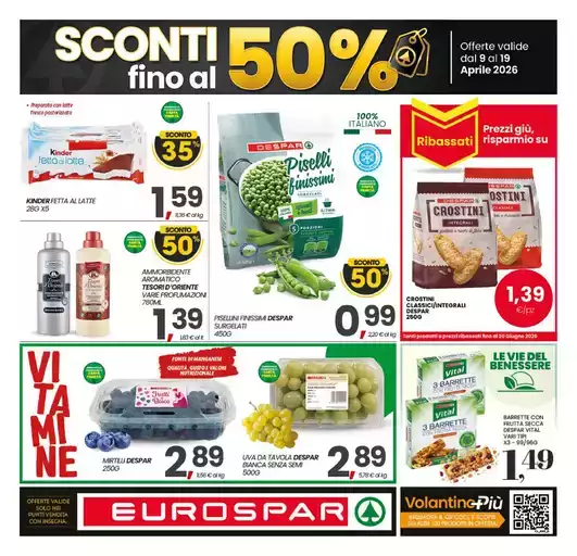 Sconti fino al 50%