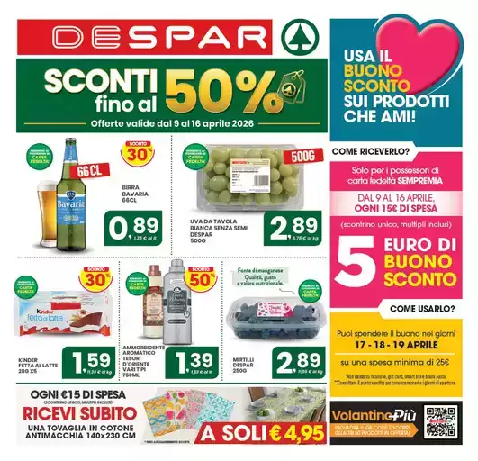 Sconti fino al 50% Sconti fino al 50%