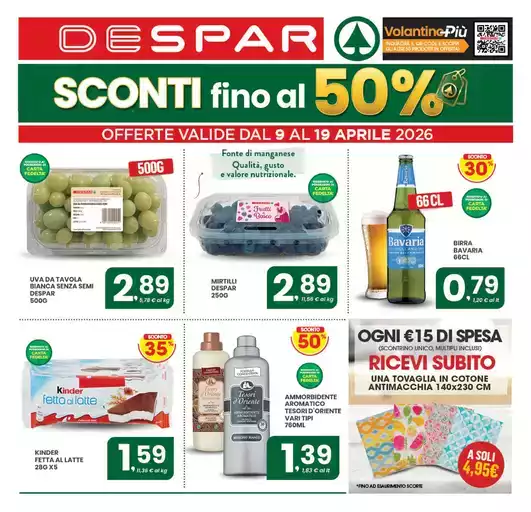 Sconti fino al 50%
