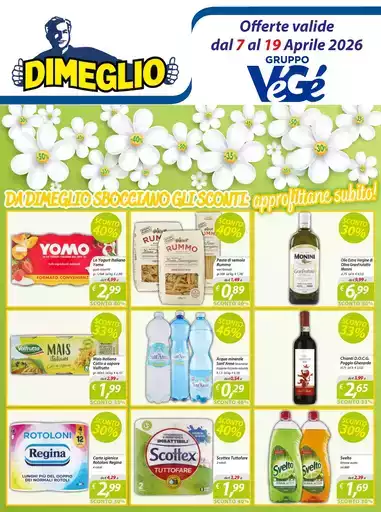 Offerte valide dal 7 al 19 aprile