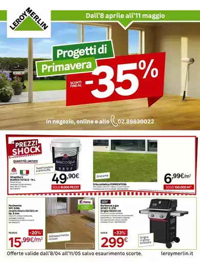 Progetti di primavera da Leroy Merlin! Progetti di primavera da Leroy Merlin!