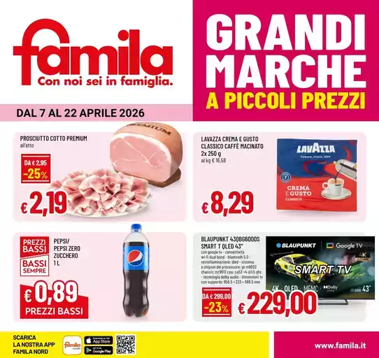 GRANDI MARCHE A PICCOLI PREZZI