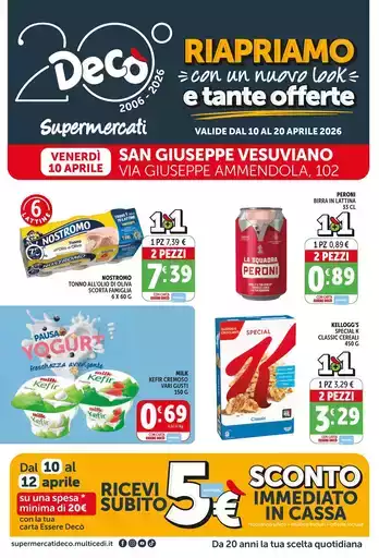 Riapriamo con un nuovo look e tante offerte