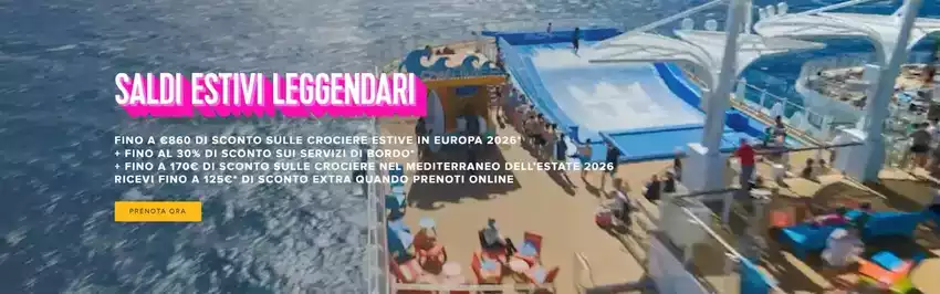 Saldi estivi leggendari