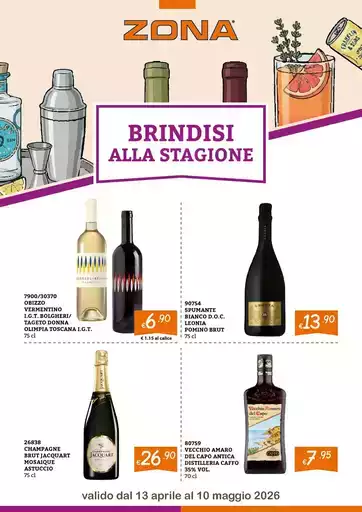 Zona per te! Brindisi alla stagione Zona per te! Brindisi alla stagione