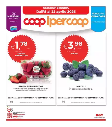 Dall’8 al 22 aprile 2026