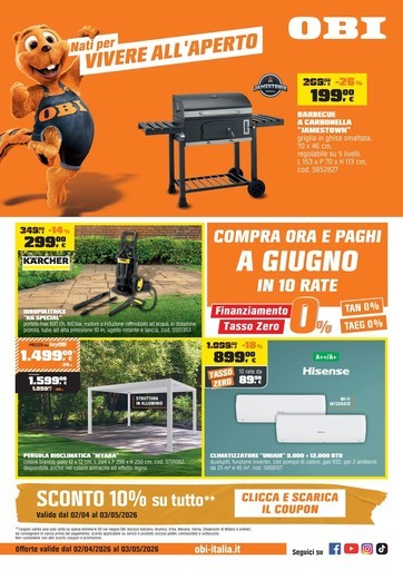 Nati per vivere all'aperto