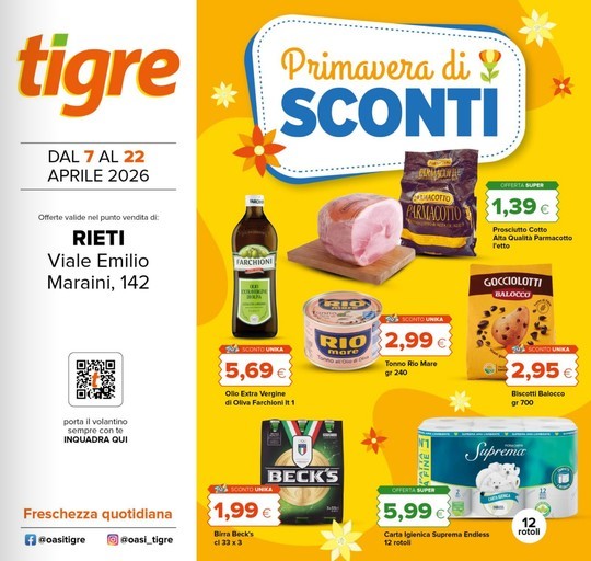 Primavera di sconti