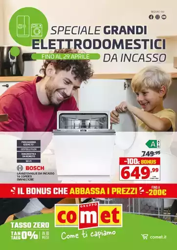 Speciale Grandi Elettrodomestici Da Incasso da Comet! Speciale Grandi Elettrodomestici Da Incasso da Comet!