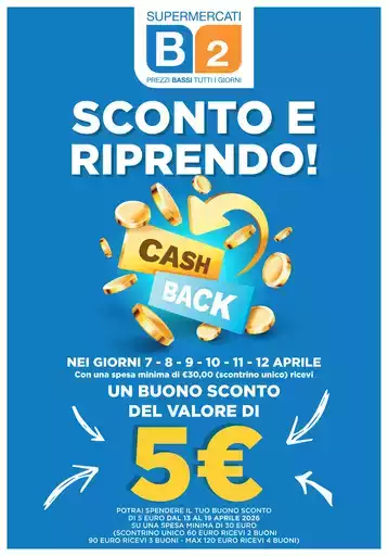 Sconto e riprendo! Sconto e riprendo!