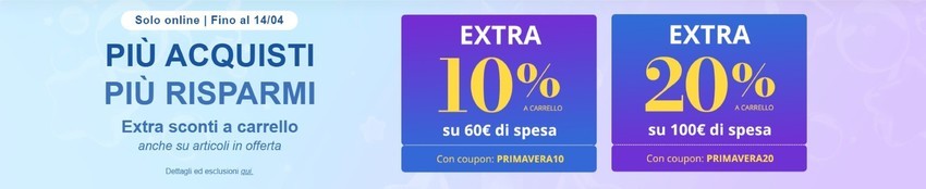 Piu acquisti piu risparmi