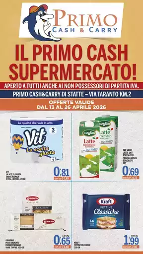 Il primo cash supermercato! Il primo cash supermercato!