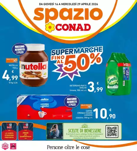 SUPERMARCHE FINO AL 50% SUPERMARCHE FINO AL 50%