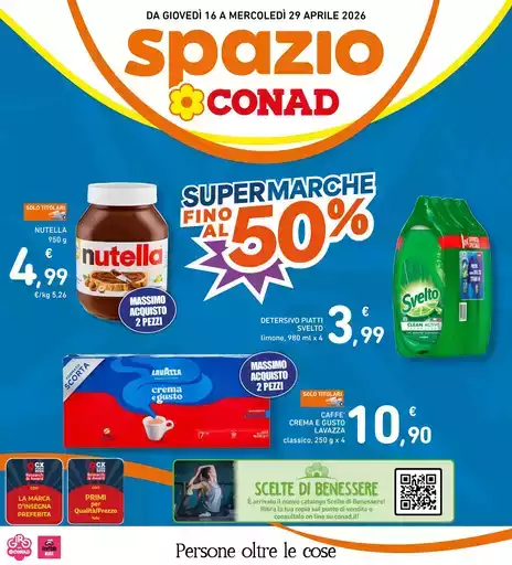 SUPERMARCHE FINO AL 50%