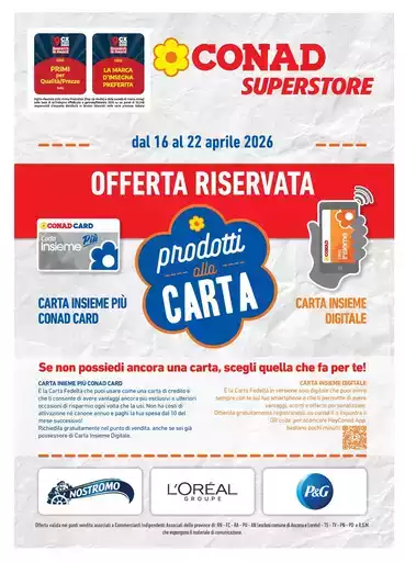 PRODOTTI ALLA CARTA PRODOTTI ALLA CARTA