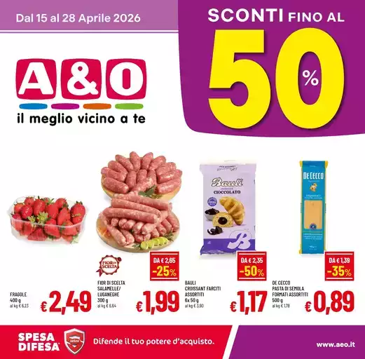 Sconti fino al 50% Sconti fino al 50%