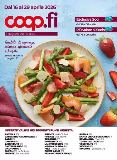 Dal 16 al 29 aprile 2026