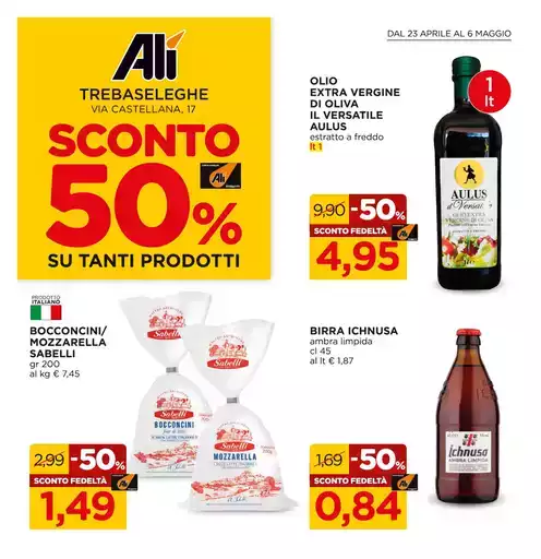 Sconto 50%