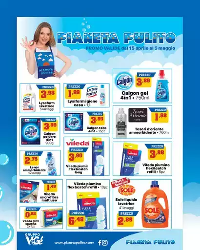 Promo valide dal 15 aprile al 5 maggio