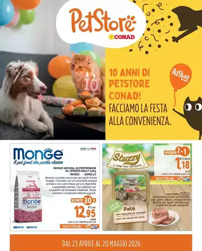 PETSTORE EMILIA - LIGURIA - PIEMONTE
