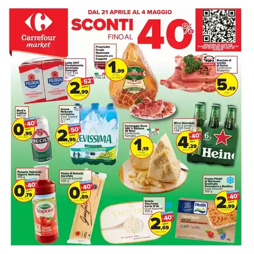 Sconti fino al 40%
