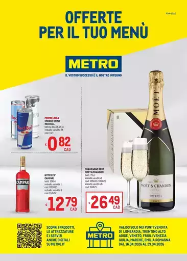 Offerte per il tuo Menù - AREA 1