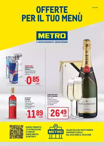 Offerte per il tuo menù - AREA 6