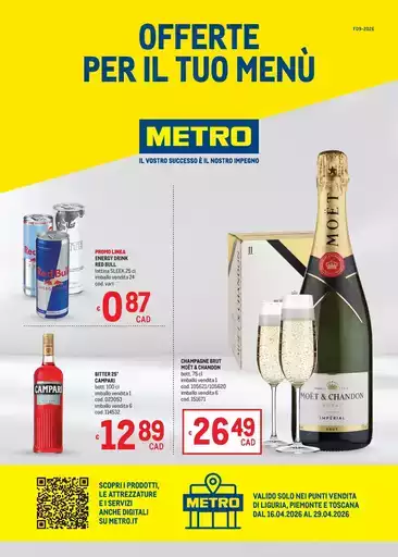 Offerte per il tuo Menù - AREA 2