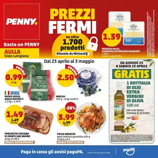 Prezzi fermi