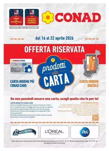 PRODOTTI ALLA CARTA