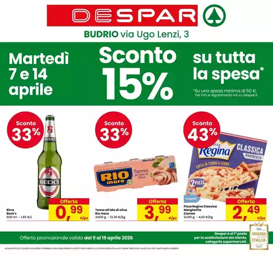 Sconto 15%
