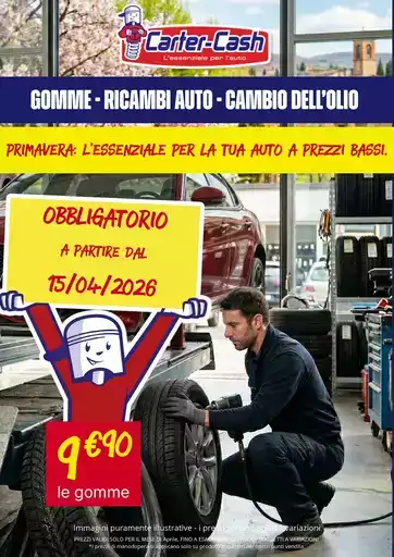 Primavera: L'essenziale per la tua auto a prezzi bassi