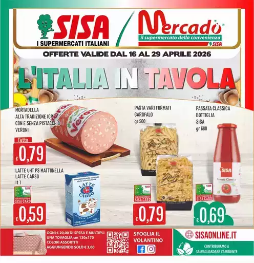 L'italia in tavola