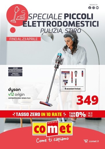 Speciale Piccoli Elettrodomestici da Comet!