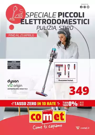 Speciale Piccoli Elettrodomestici da Comet!