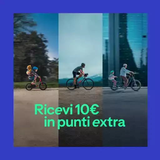 Ricevi 10€ in punti extra