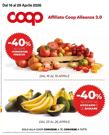 Solo alla Coop conviene a te, conviene a tutti