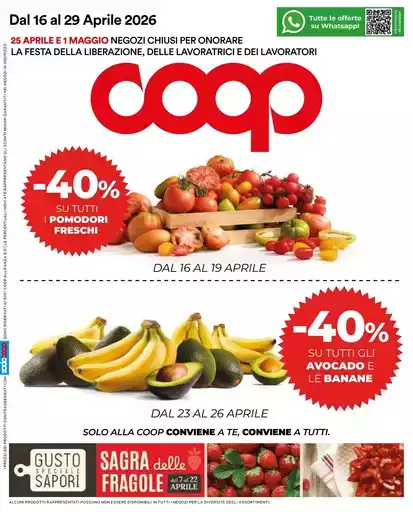 Solo alla Coop conviene a te, conviene a tutti