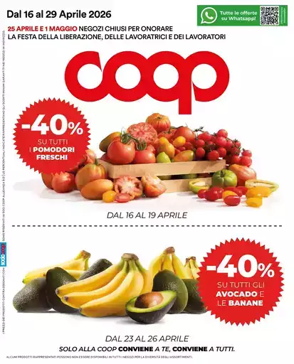 Solo alla Coop conviene a te, conviene a tutti