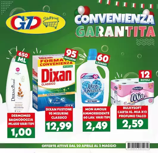 Convenienza garantita