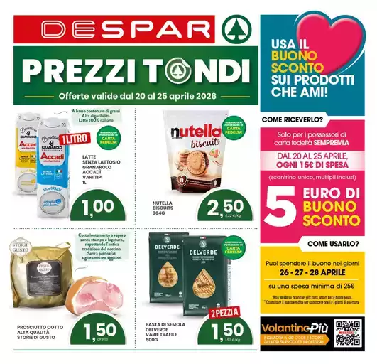Prezzi tondi