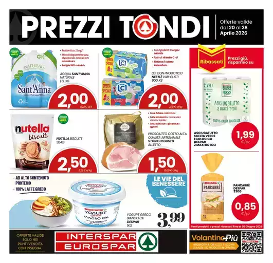 Prezzi tondi